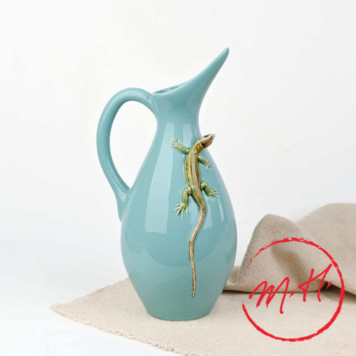 Carafe lézard Bordallo Pinheiro