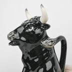 Bordallo Pinheiro bull jug
