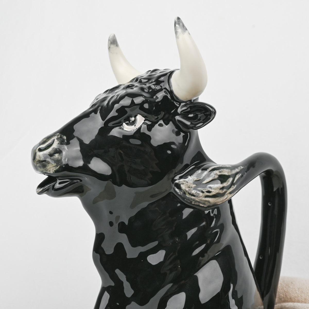 Bordallo Pinheiro bull jug