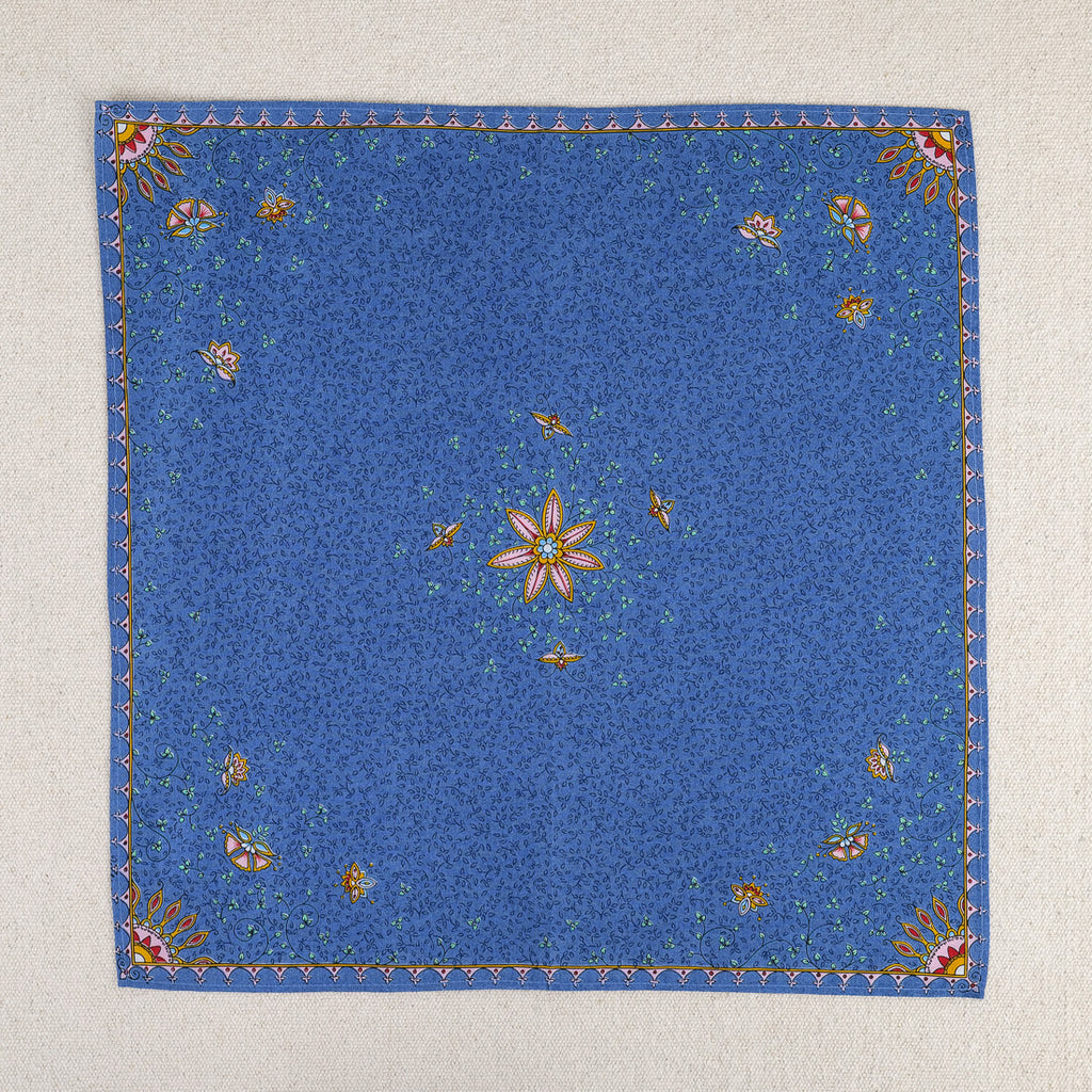 Blue Provencal square