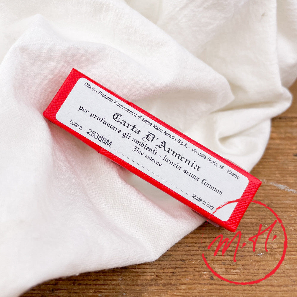 Carta d'Armenia Santa Maria Novella papier d'arménie