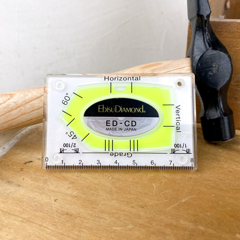 Acrylic spirit level card