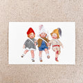 Vintage children's postcard Ludom Editions