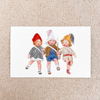 Vintage children's postcard Ludom Editions