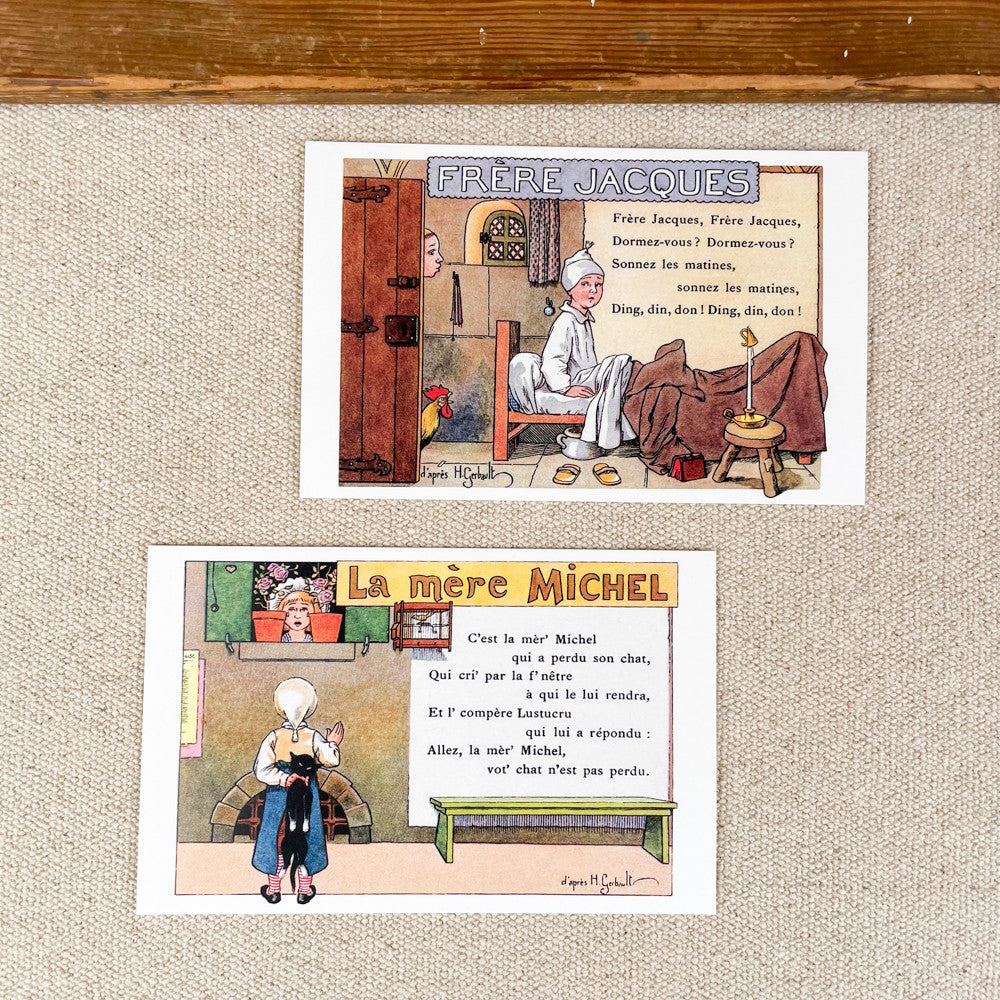 Nursery rhyme postcard Ludom Editions