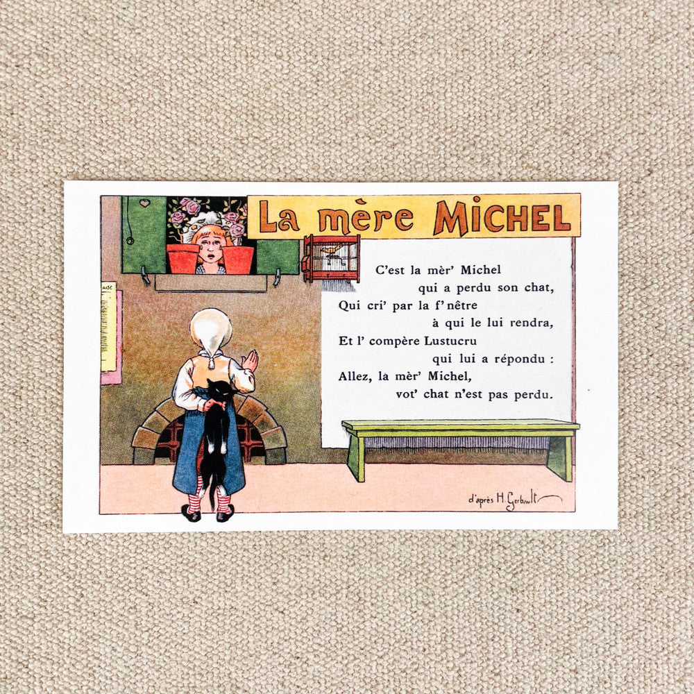 Carte postale Comptine ludom éditions