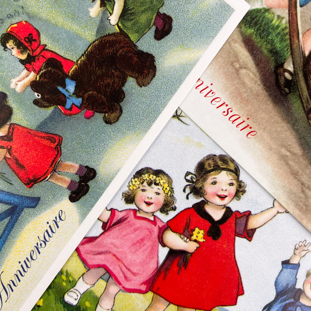 Happy Birthday postcard Ludom Editions