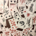 Giant Alice in Wonderland cards