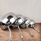 Casserole évasée bombée inox M’COOK Mauviel