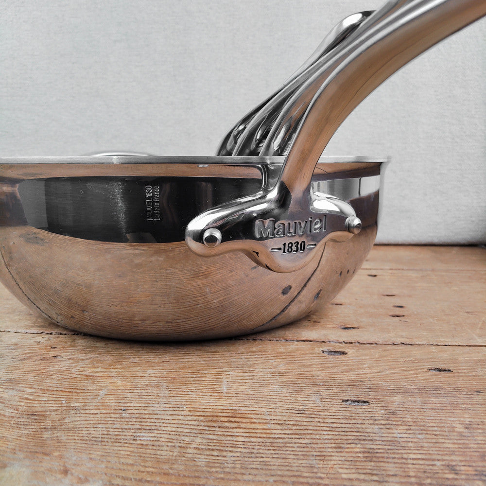 Casserole évasée bombée inox M’COOK Mauviel