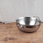 Casserole évasée bombée inox M’COOK Mauviel