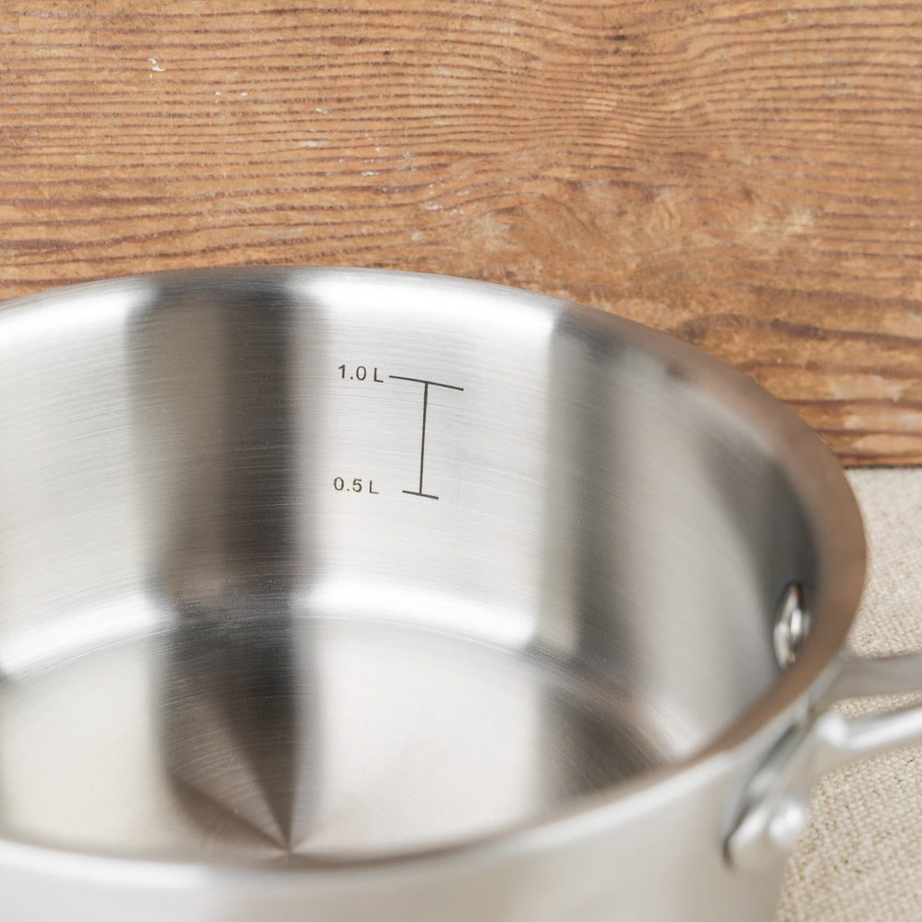détails inox menastyl triply 18cm