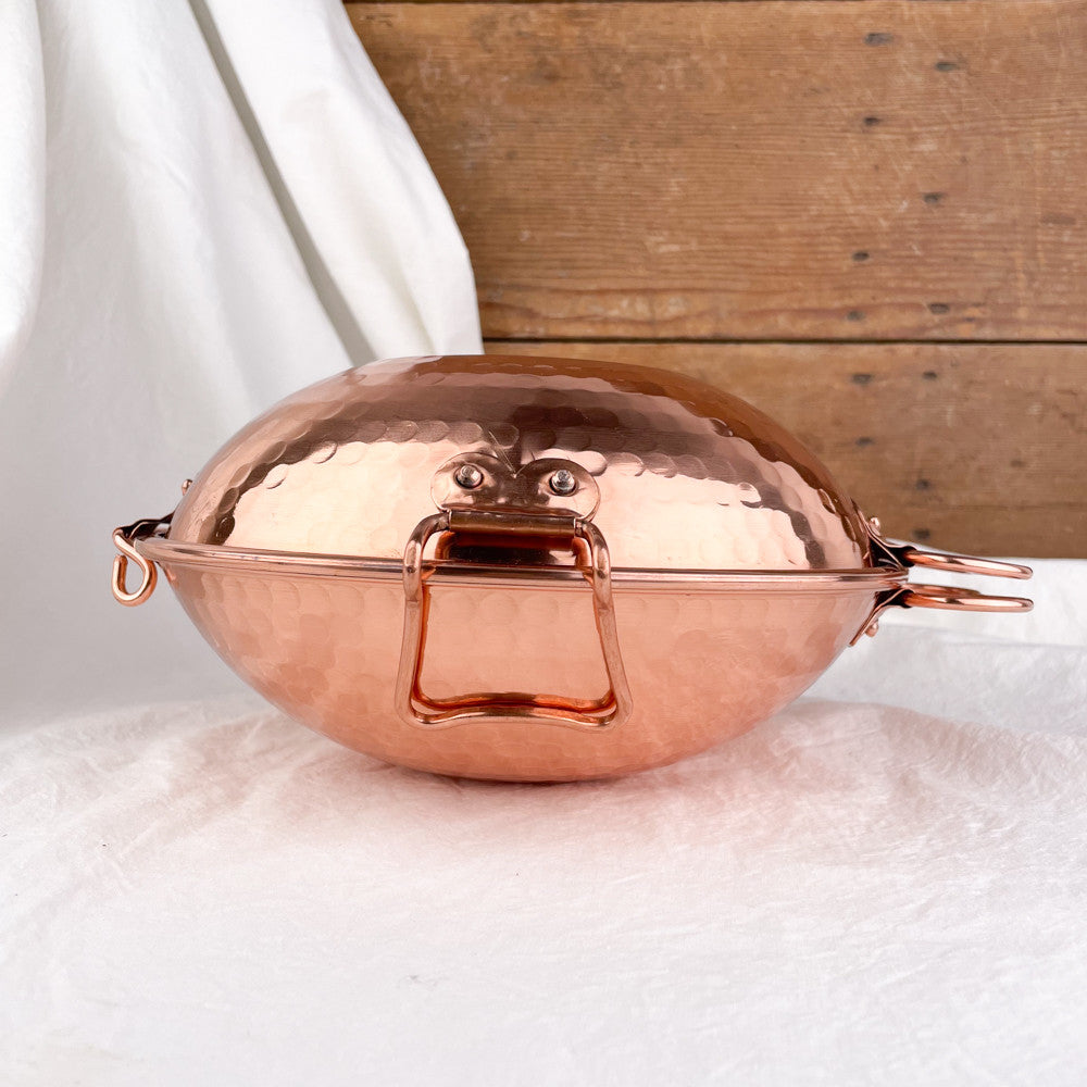 solid copper cataplana