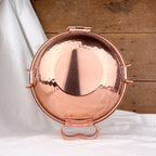 Hammered copper cataplana