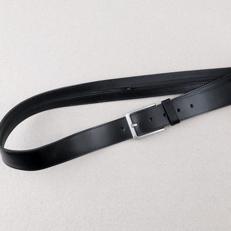 Travel belt with ticket cover