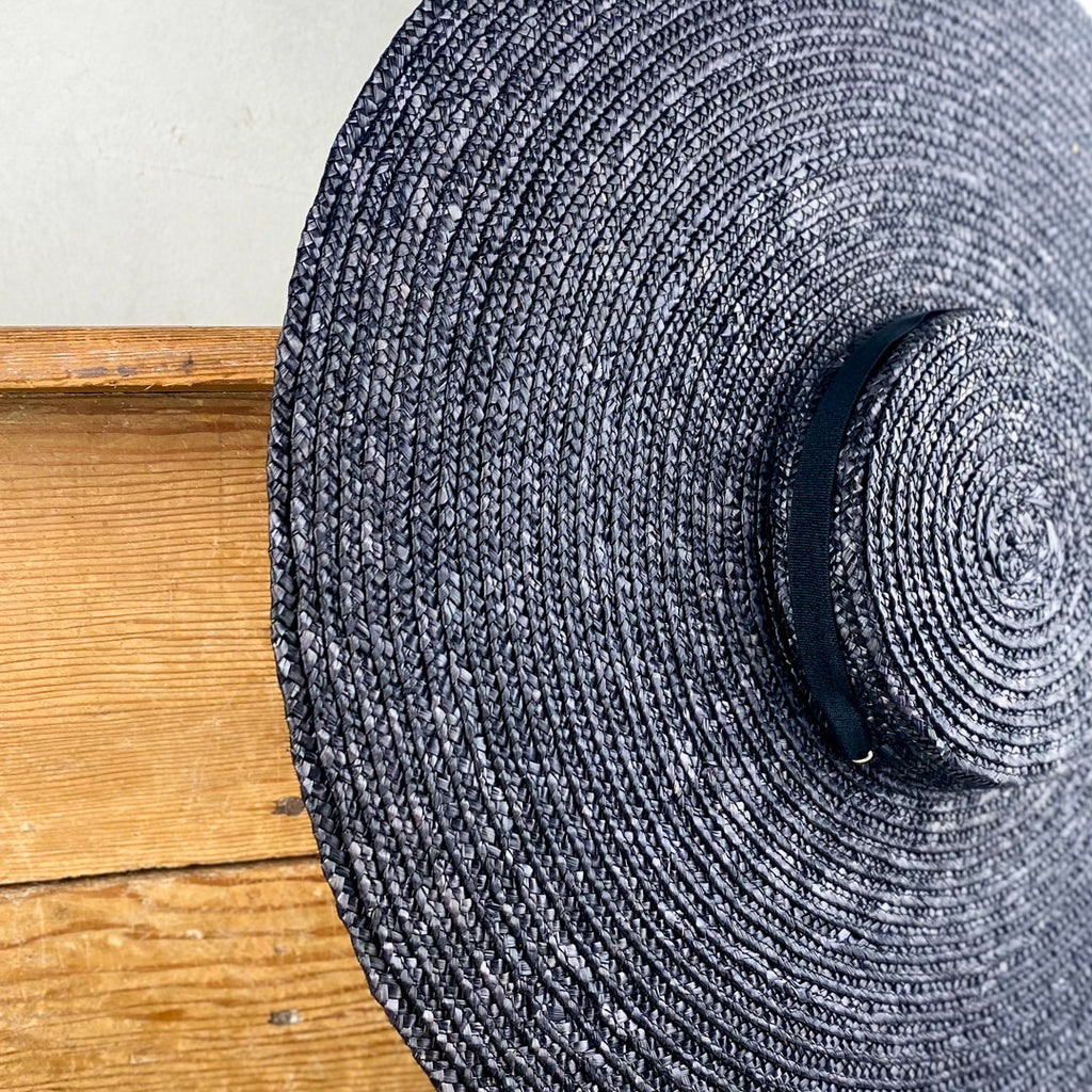 Black Provencal hat