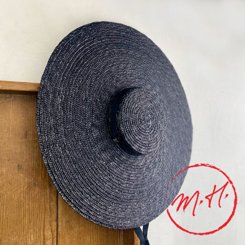 Black Provencal hat