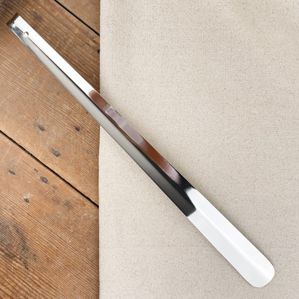 Saphir long stainless steel shoehorn