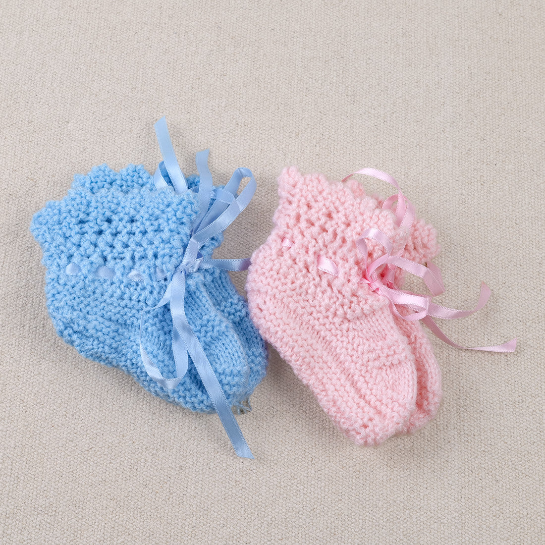 Chaussons bébé en laine