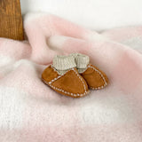 Chaussons bébé en peau d'agneau - 17/18