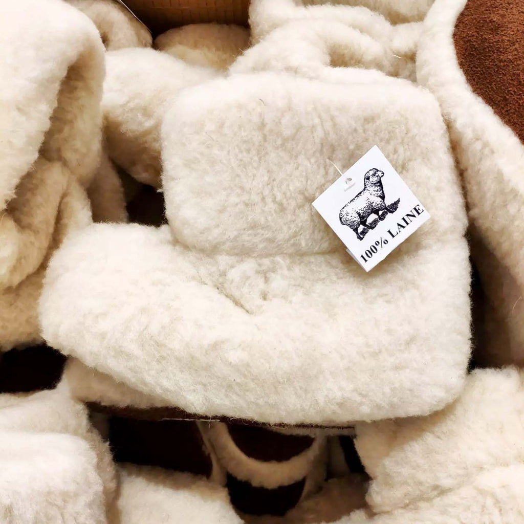 Sheep's feet slippers