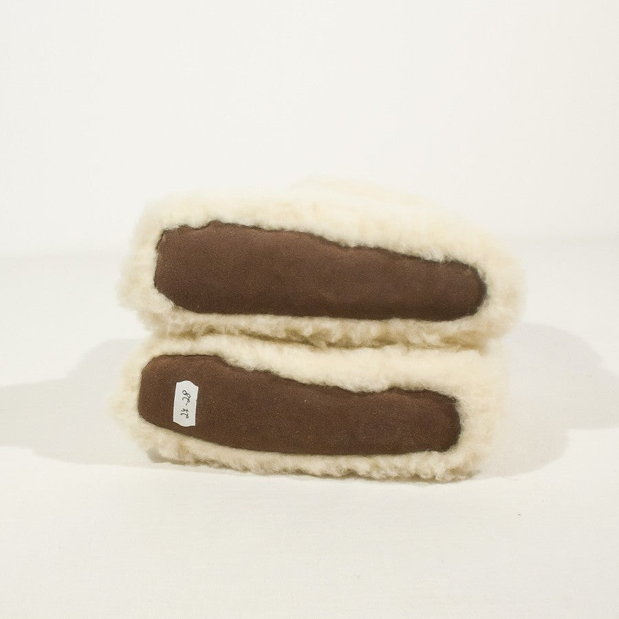 sheep's feet wool slippers