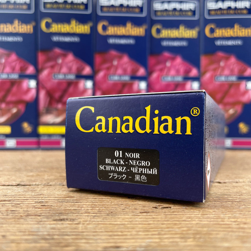 Cirage Canadian Noir 01 Saphir