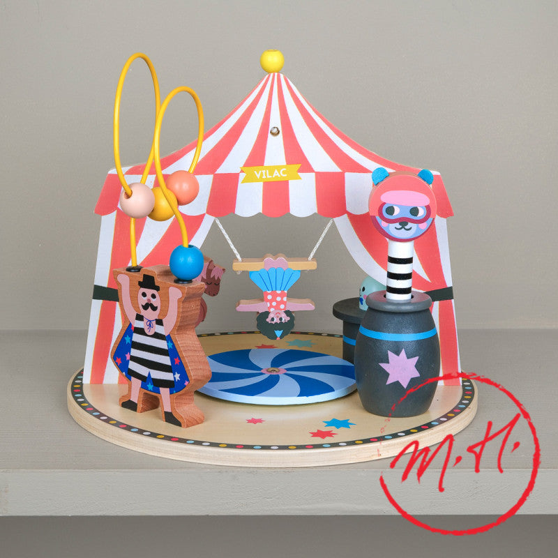 Wooden Early Learning Circus Set