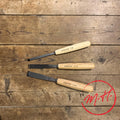 Bent carving chisel no. 1