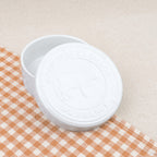 Cloche à camembert en porcelaine