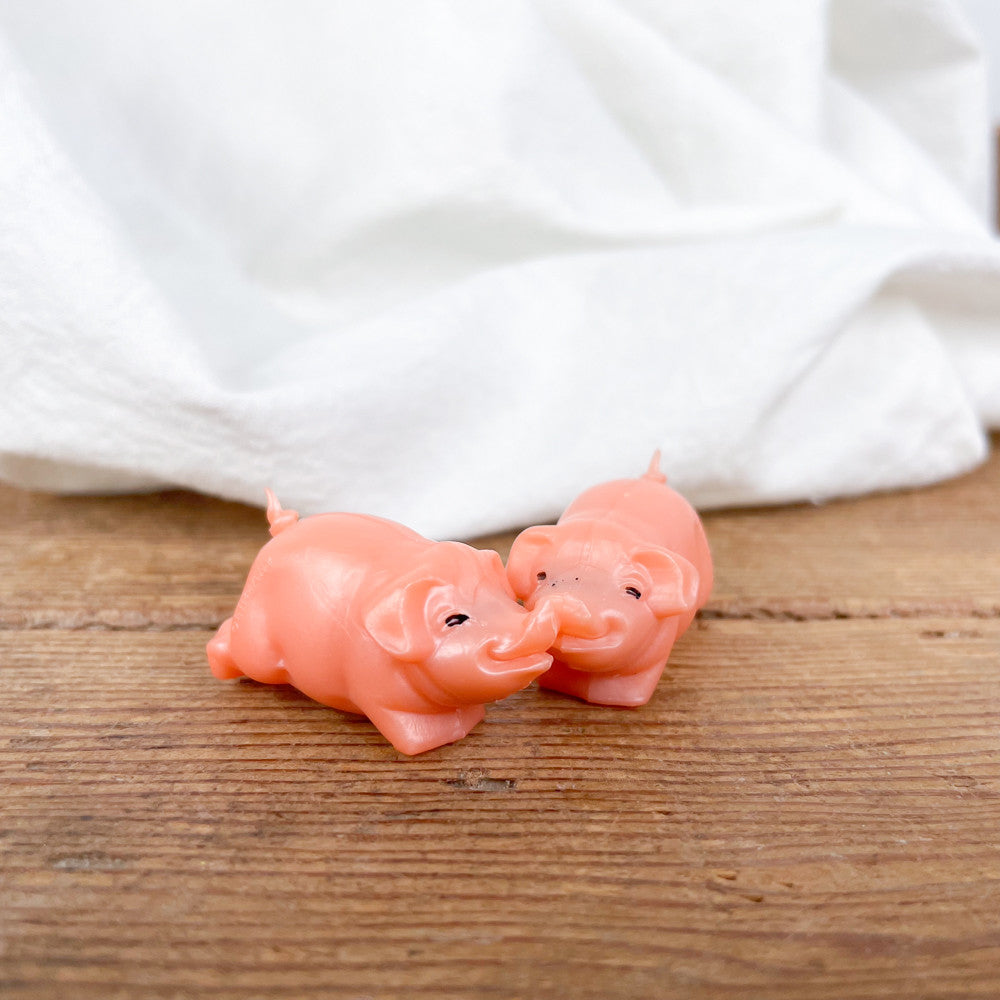 Magnetic kissing pigs