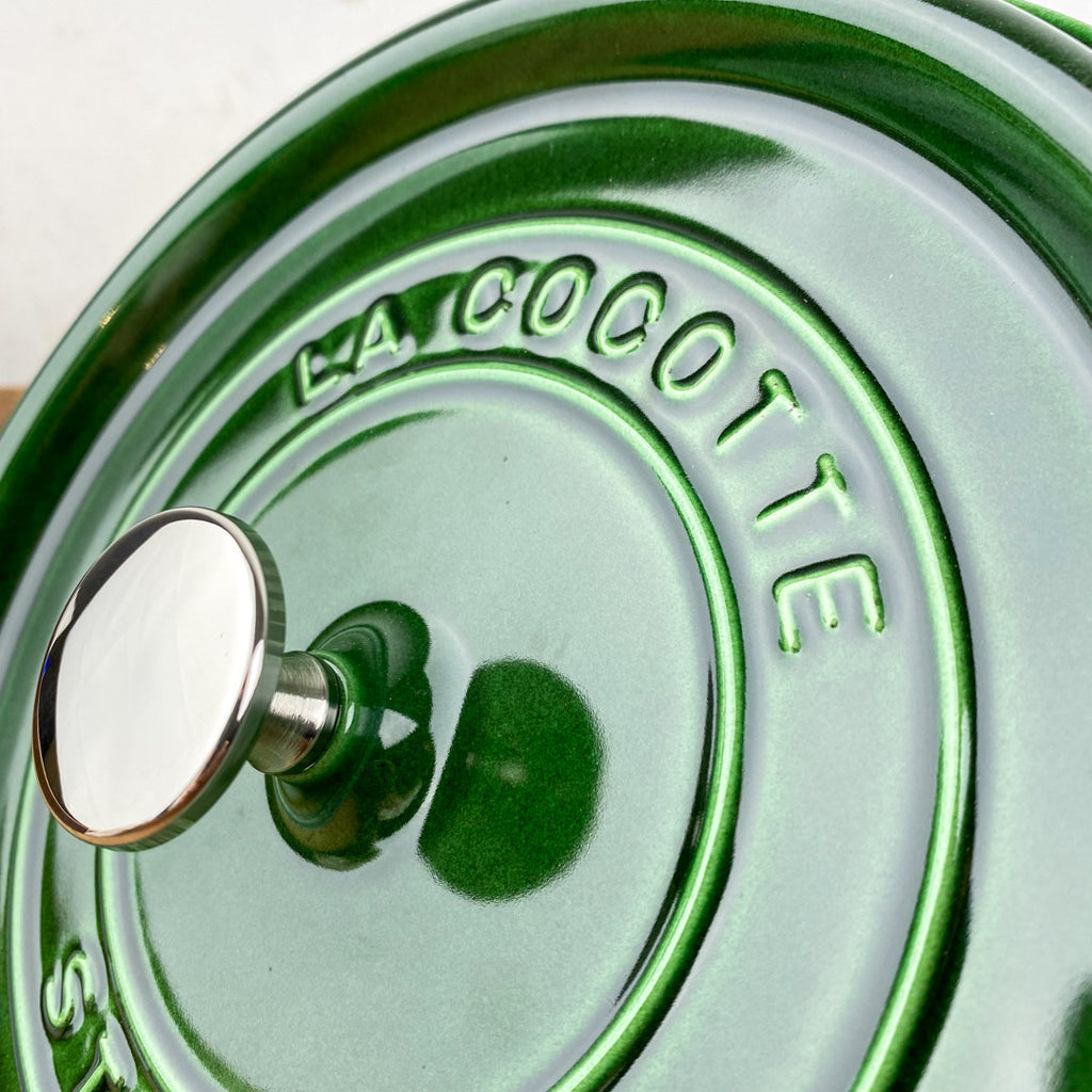 Cocotte en fonte Vert Basilic