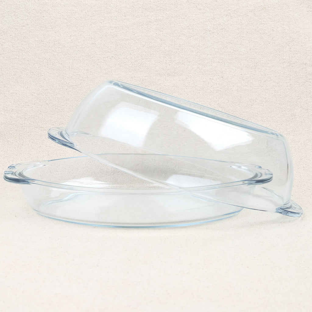 Glass casserole dish 5.1L