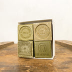 Set of 4 Marseille soaps