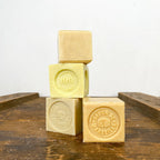 Set of 4 Marseille soaps
