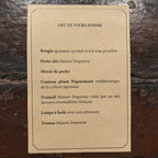 Coffret Art de vivre Femme