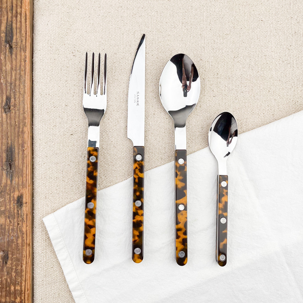 Coffret de 4 couverts de table bistrot