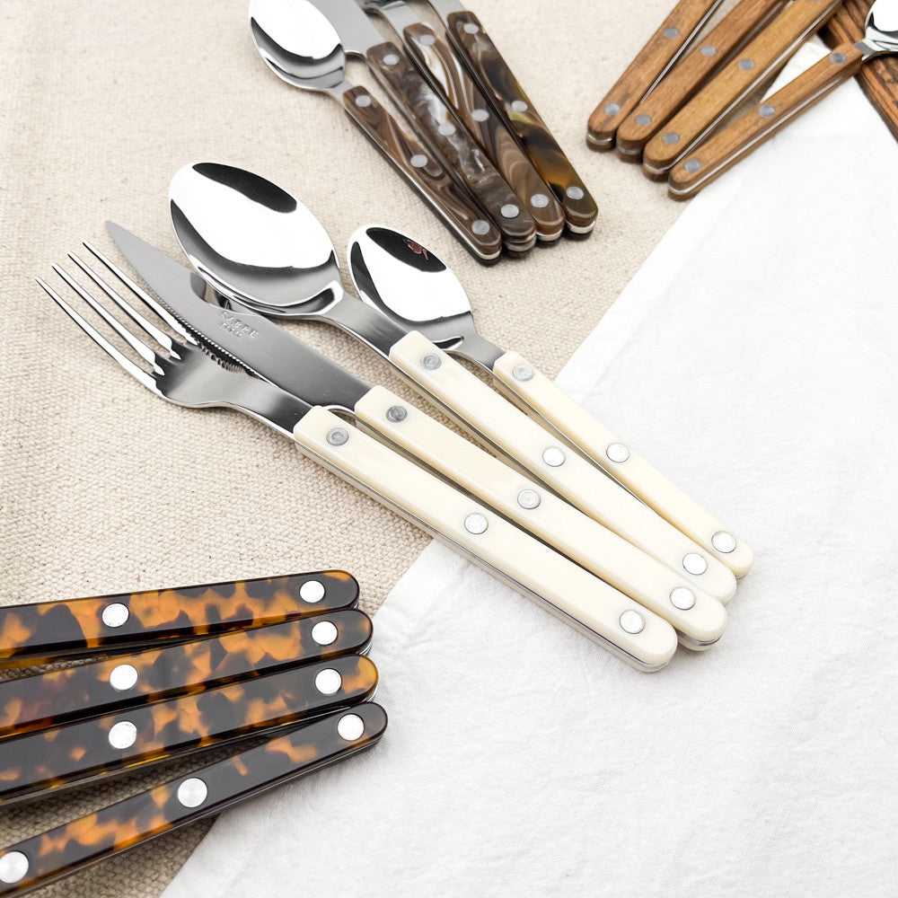 Coffret de 4 couverts de table bistrot