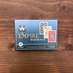 Coffret de deux jeux de cartes Patience Empire