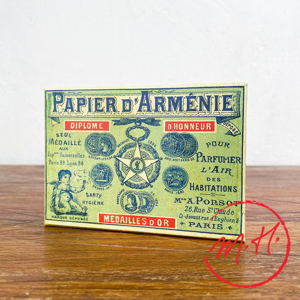 Papier d'Arménie 1900 box - 12 booklets