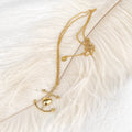 Collier grande Croix de Camargue vermeil