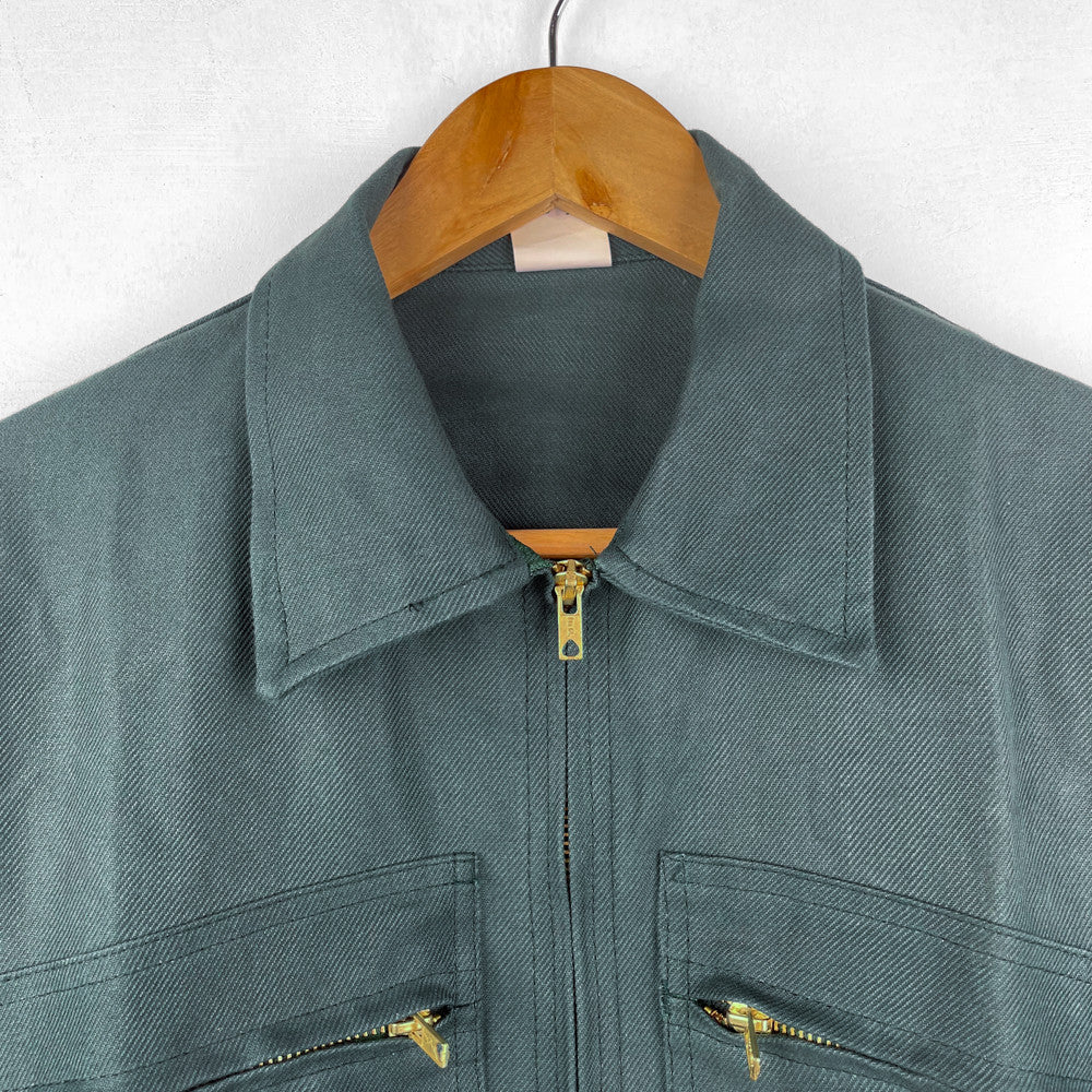 Green overalls Gardener