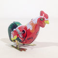 Wind-up jumping rooster