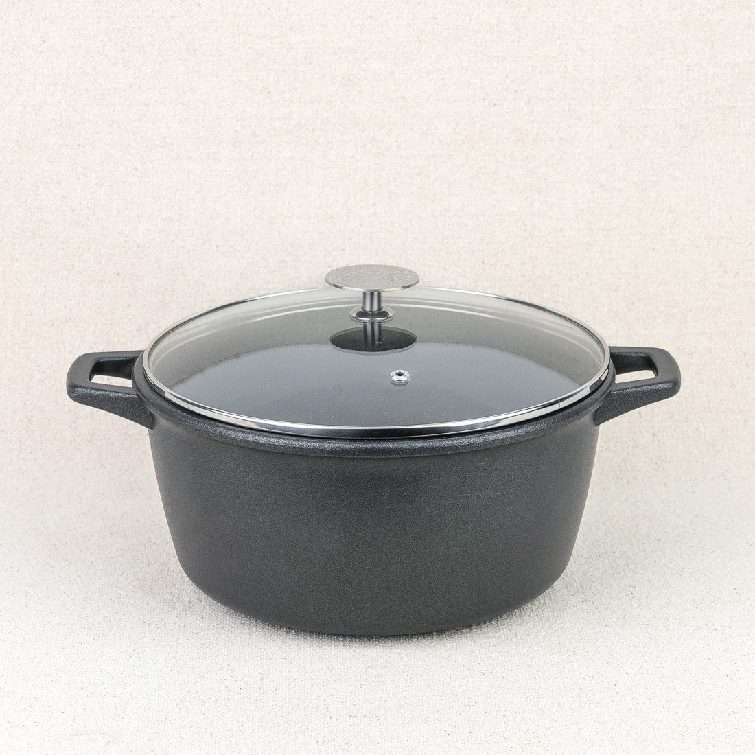 Coquelle en fonte avec couvercle De Buyer 24 cm