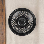 Black enamel fruit basket