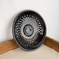 Black enamel fruit basket