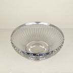 Chrome-plated fruit basket