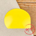 Semi-rigid pastry scraper