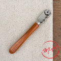 6-wheel glass cutter with wooden handle