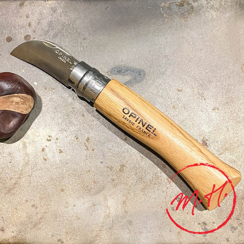 Opinel chestnut knife